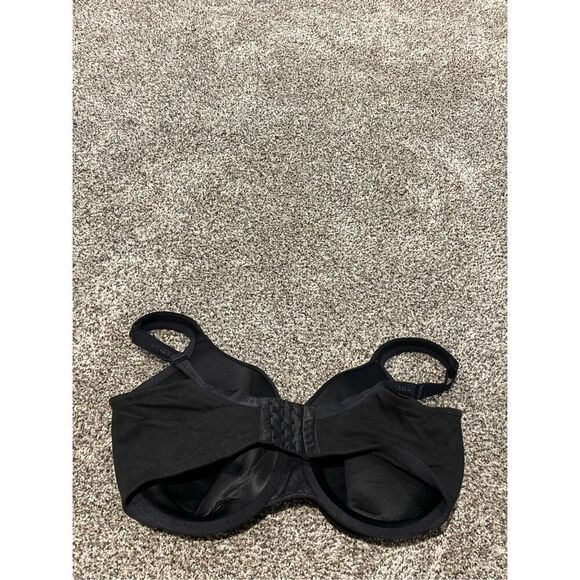 Cacique lightly lined full coverage black bra size 38G C32-4 - Picture 2 of 4